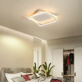 Современный светодиодный потолочный светильник Simple для гостиной, столовой, спальни, кабинета, ресторана, гардеробной, холла, домашнего декора, светильника Lustre