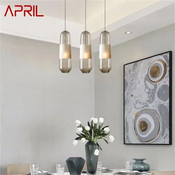Подвесной светильник APRIL Nordic Современные креативные светодиодные лампы Светильники для домашней декоративной столовой