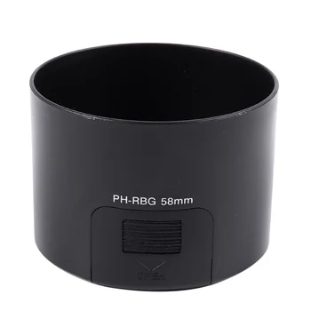 Бленда объектива PH-RBG 58 мм, черная для Pentax SMCP-DA 55-300 мм f/4-5.8 ED